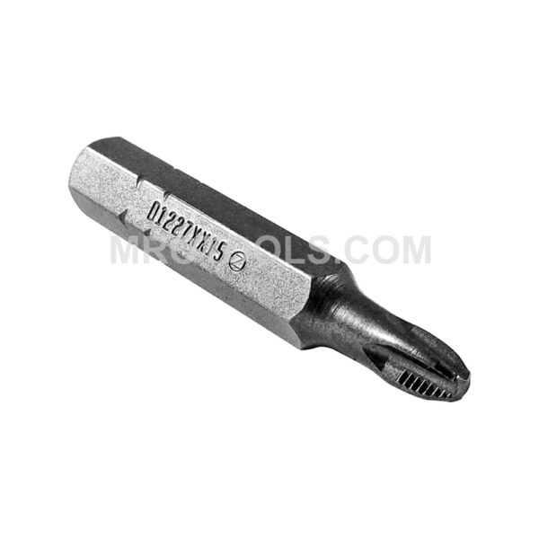 D1227XX15R Zephyr Puntas Phillips de Remocion 1/4'' #2, ACR, For Self-Tapping, Reduced Nose Diameter