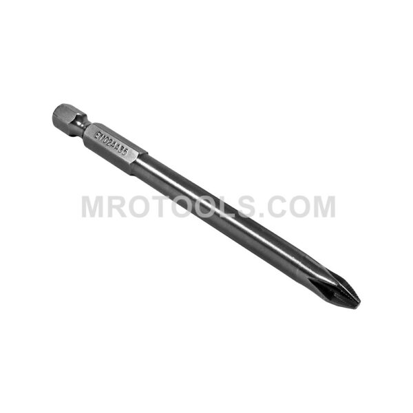 E1102AA35RI Zephyr Puntas de Poder de Instalacion Estilo Phillips 1/4'' #2, ACR, Para Tornillos de Maquina