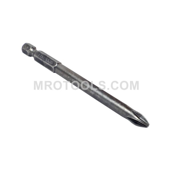 E1102XX35 Zephyr Puntas de Poder Estilo Phillips 1/4'' #2, Para Tornillos Autoperforantes