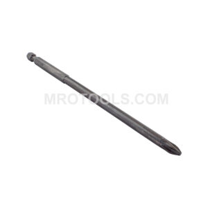 E1102XX6 Zephyr Puntas de Poder Estilo Phillips 1/4'' #2, Para Tornillos Autoperforantes