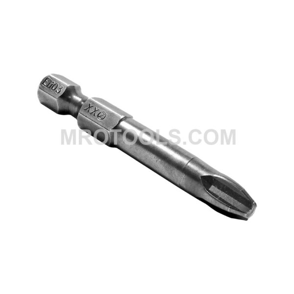 E1103XX Zephyr Puntas de Poder Estilo Phillips 1/4'' #2, Para Tornillos Autoperforantes