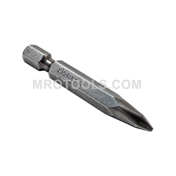 E1541XX Zephyr Puntas de Poder con Cuerpo Completo Estilo Phillips 1/4'' #1, Para Tornillos Autoperforantes