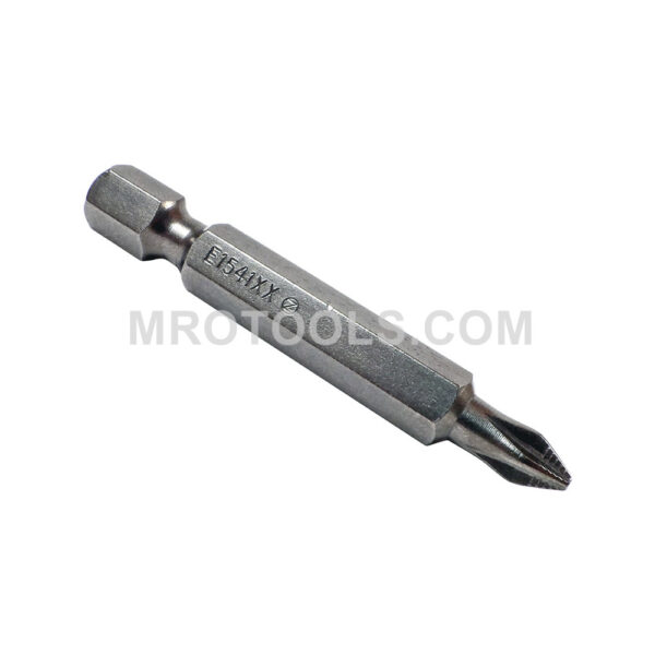 E1541XXACR-B Zephyr Puntas de Poder Estilo Phillips 1/4'' #1, ACR, Full Hex Shank, Para Tornillos de Maquina