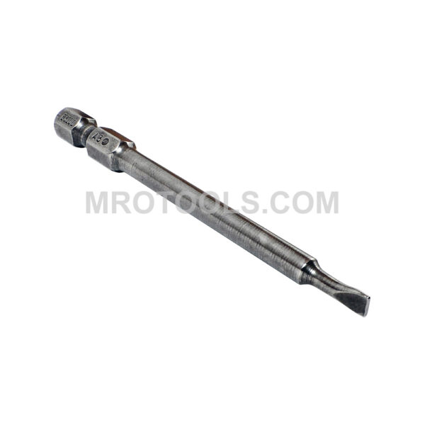 E3100A3 Zephyr Puntas Planas de Poder 1/4'' con Shank Reducido, Para Tornillos de Maquina