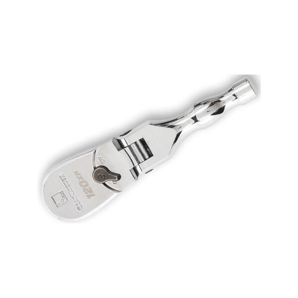 81212P GearWrench Trinquete Teardrop con Cabeza Flexible Pulido 120XP con Impulsor de 3/8''