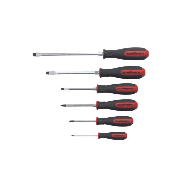 80050 GearWrench Juego de Desarmadores de Combinacion Dual Material de 6 Piezas