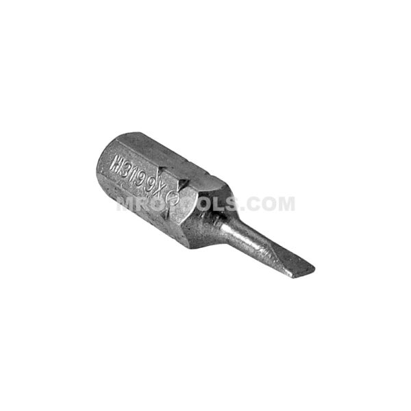 H3199X Zephyr Puntas Planas 1/4'', Para Tornillos Autoperforantes