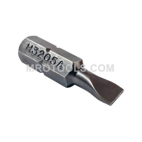 H3205A Zephyr Puntas Planas 1/4'', Para Tornillos de Maquina