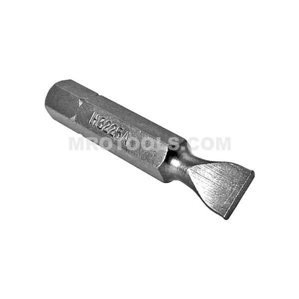 H3225A Zephyr Puntas Planas 1/4'', Para Tornillos de Maquina
