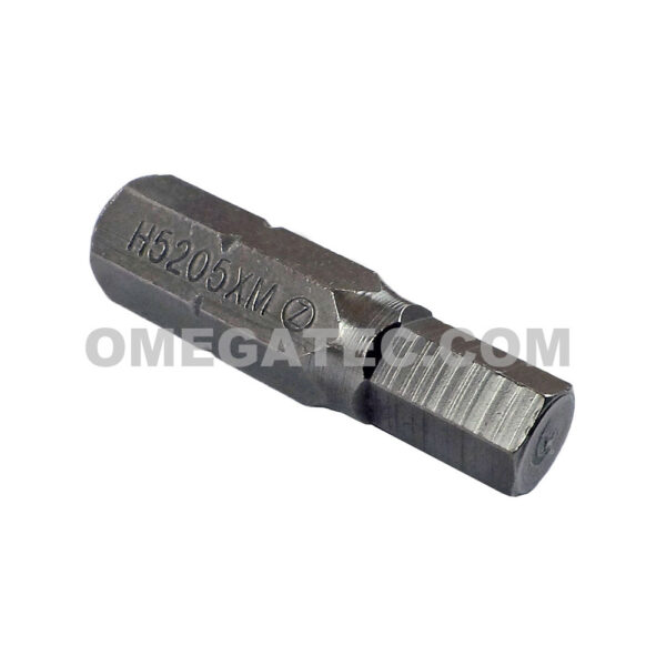 H5205XM Zephyr Puntas con Cabeza Hexagonal 1/4'', Metrico