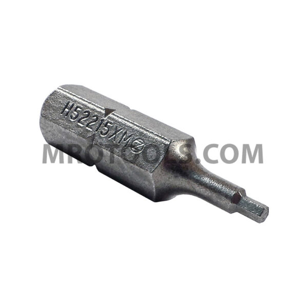 H52215XM Zephyr Puntas con Cabeza Hexagonal 1/4'', Metrico
