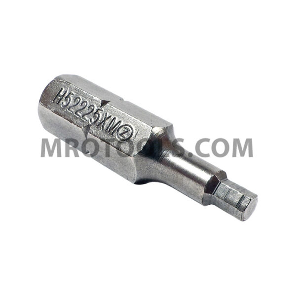 H52225XM Zephyr Puntas con Cabeza Hexagonal 1/4'', Metrico