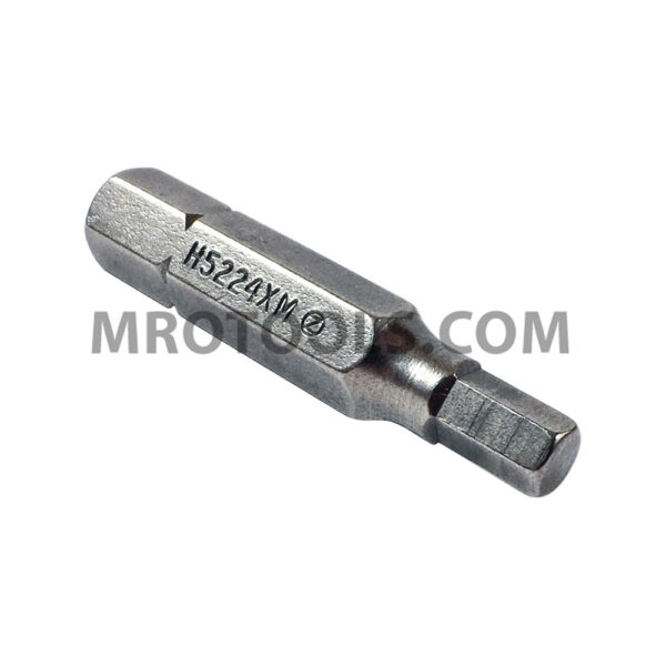 H5224XM Zephyr Puntas con Cabeza Hexagonal 1/4'', Metrico