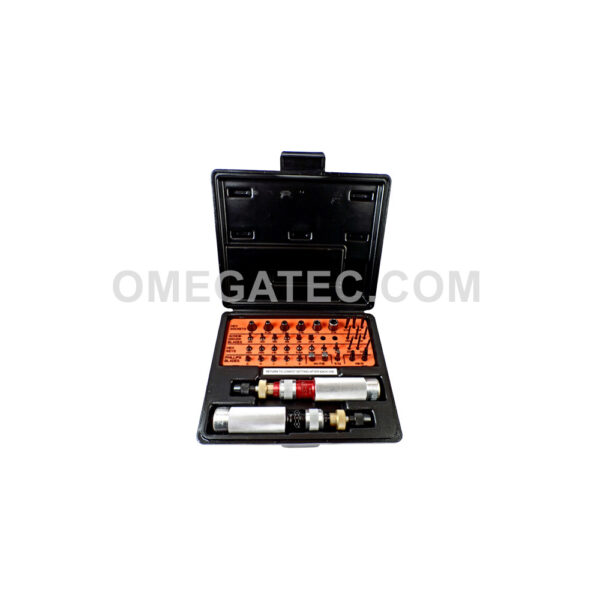 KT-130 Utica Desarmador con Limitacion de Torsion Modelo Estandar Juego de 43 Piezas