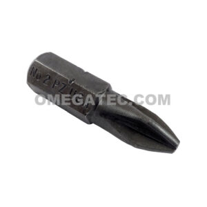 PZ1222X Zephyr Puntas Pozidriv 1/4'' #2, Para Tornillos Autoperforantes