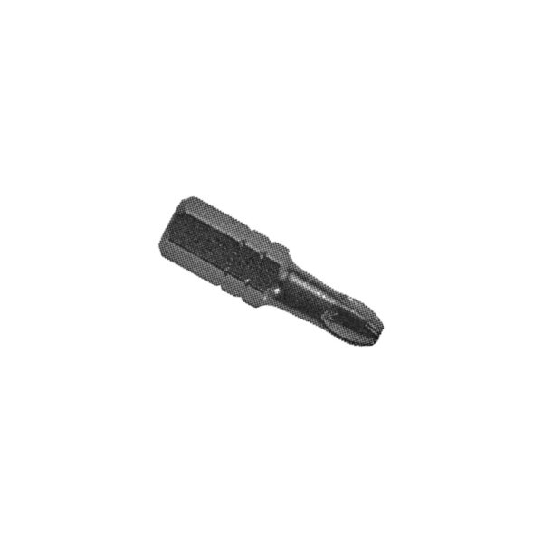 PZ1228X Zephyr Puntas Pozidriv 1/4'' #1, Para Tornillos Autoperforantes, Diametro de Nariz Reducido