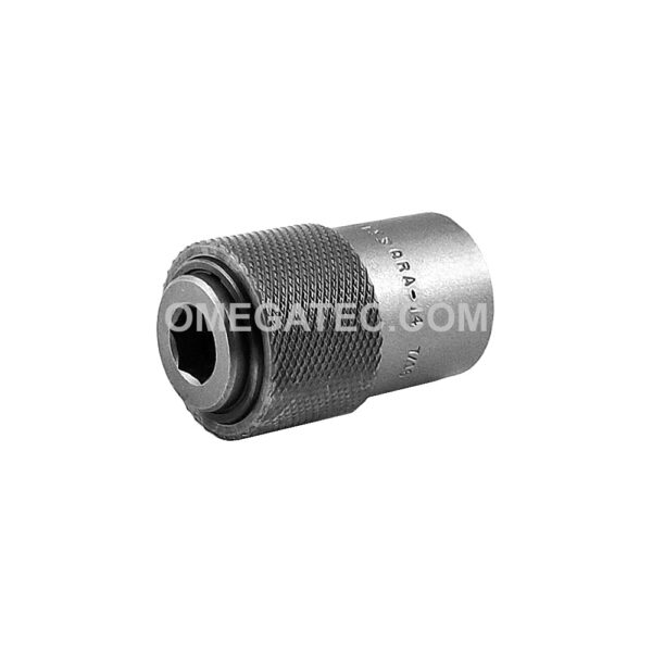 QRA-14 3/8''-24 Sostenedor de Puntas con Impulsion Roscado Femenino de Marca Apex, Portabroca de Liberacion Rapida
