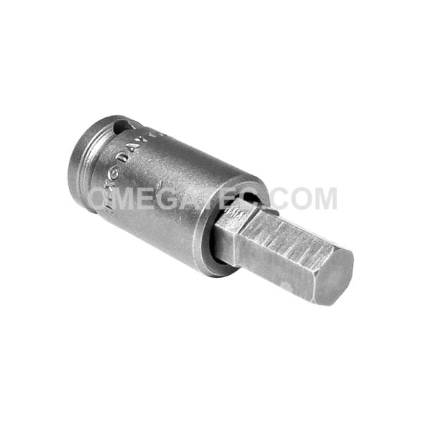 SZ-3-7-10MM Apex Punta con Cabeza de Dado (Hex-Allen) 3/8'' con Adaptadores de Impulsor, Métrico