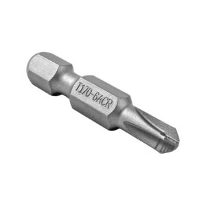 T170-6-ACR 1/4'' Puntas de Poder Estilo Torq-Set #6, Con ACR