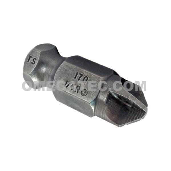 TS170-1/4R Zephyr Puntas de Poder Estilo Torq-Set 7/16'' #1/4, ACR