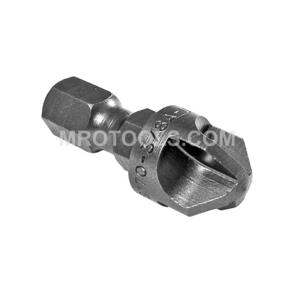 TS170-3/8A Zephyr Puntas de Poder Estilo Torq-Set 5/16'' #3/8, Bullnose
