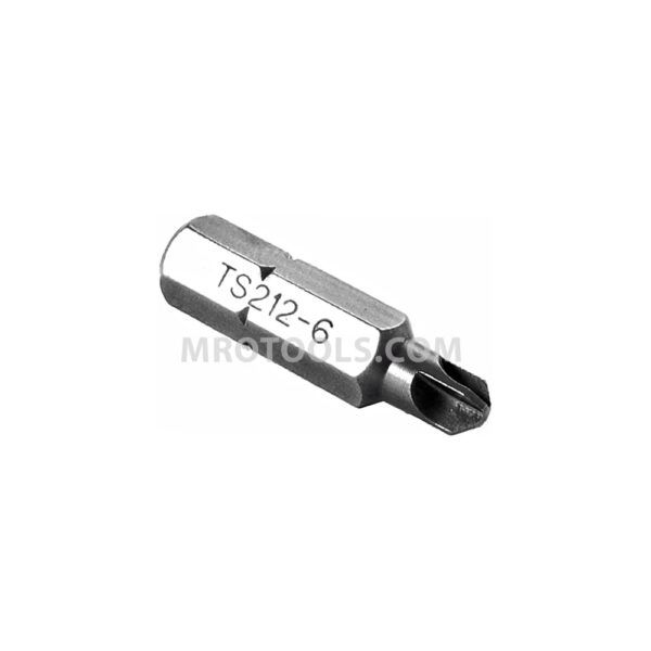 TS212-6 Zephyr Puntas Torq-Set 1/4'' #6
