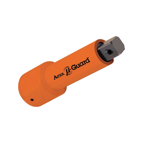 UG-EX-508-8 Apex Extension con Impulsor Hexagonal de Poder, Con Cuadrado Masculino de 1/2''