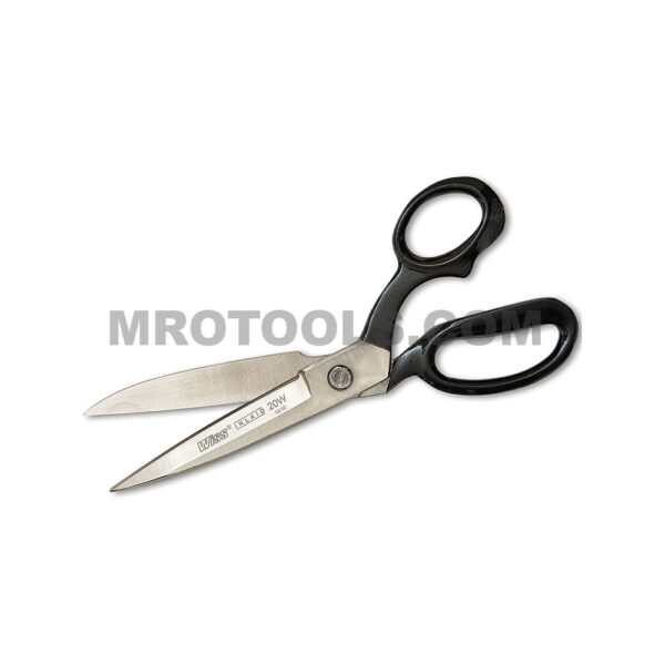 W22W Wiss 12'' Tijeras Industrial, Manija Doblada, Cuchilla Ancha