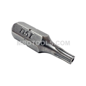 Z0T15TX Zephyr Puntas Torx T-15 1/4'', Resistente a la Manipulacion