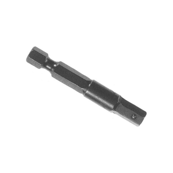Z10SHR-4 Zephyr Extension de Dado, Power Shank de 1/4'' a Impulsion Hexagonal de 1/4'', con Retenedor Tipo Pin